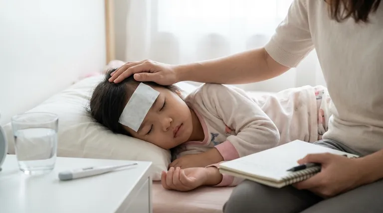 为儿童使用降温贴时应注意什么?基本安全和舒适小贴士