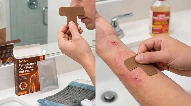 Quando é que o adesivo para alívio da dor não deve ser utilizado?Principais diretrizes de segurança para evitar riscos