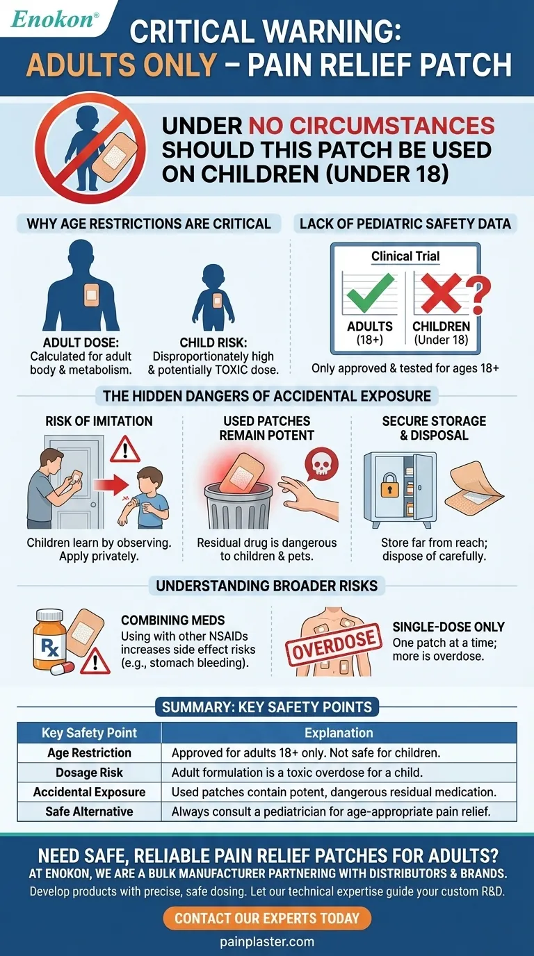 ¿Pueden utilizar los niños el parche analgésico?Pautas de seguridad para los padres Guía Visual