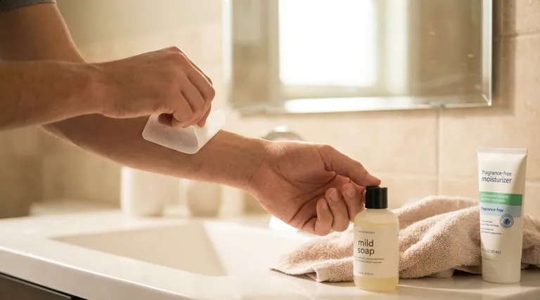 How do you remove a cooling patch and what should you do afterward? Safe Steps for Skin Care