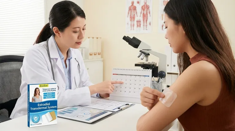 経皮エストラジオール使用中に必要な継続的ケアとは?モニタリングと安全に関する重要なヒント