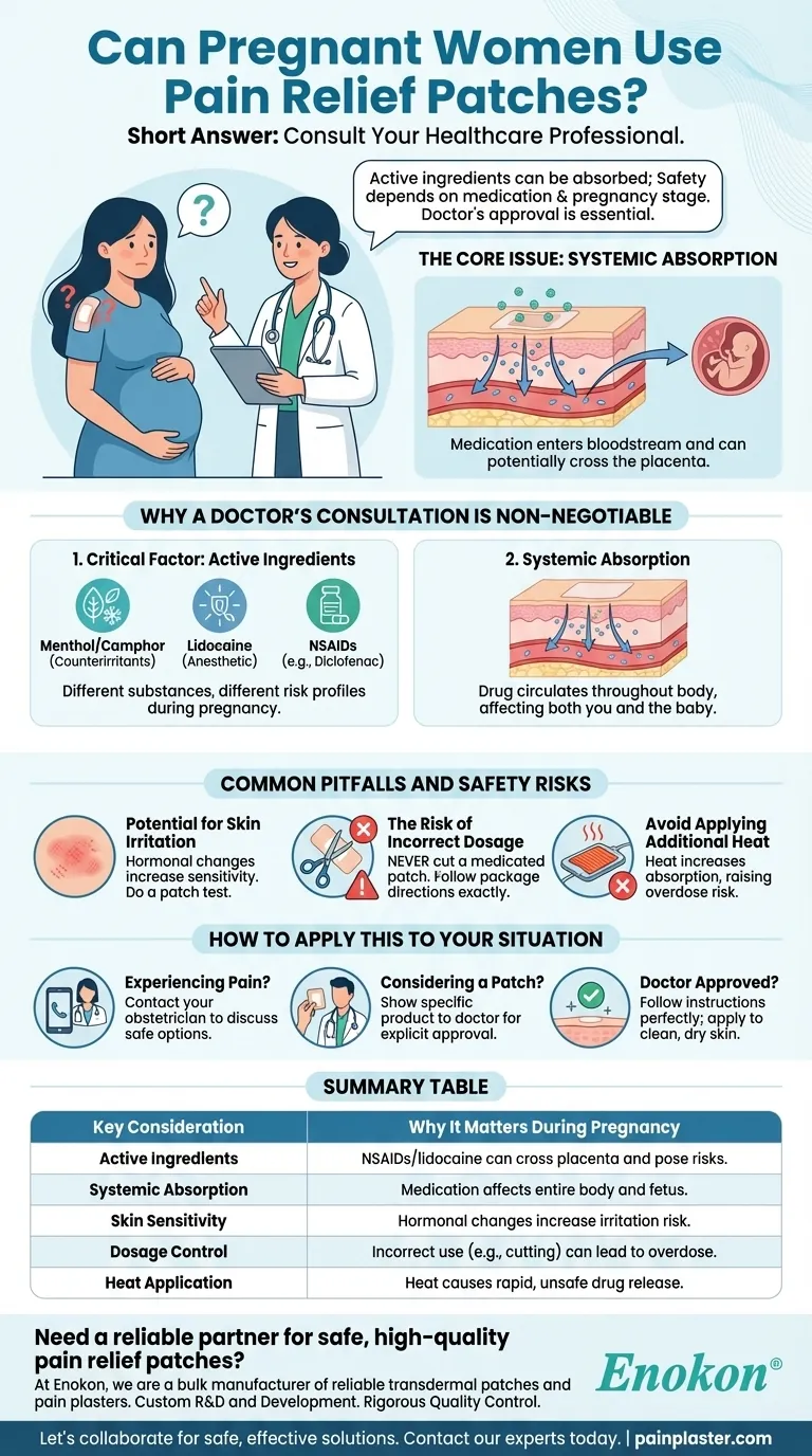 ¿Pueden las embarazadas utilizar parches analgésicos?Seguridad y alternativas Guía Visual