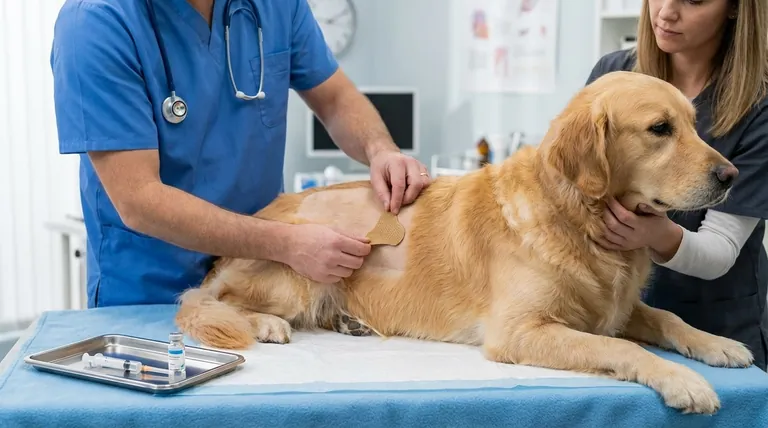 경피용 펜타닐은 도포 후 반려견에게 얼마나 오랫동안 진통 효과를 제공하나요?최대 72시간의 통증 완화 효과