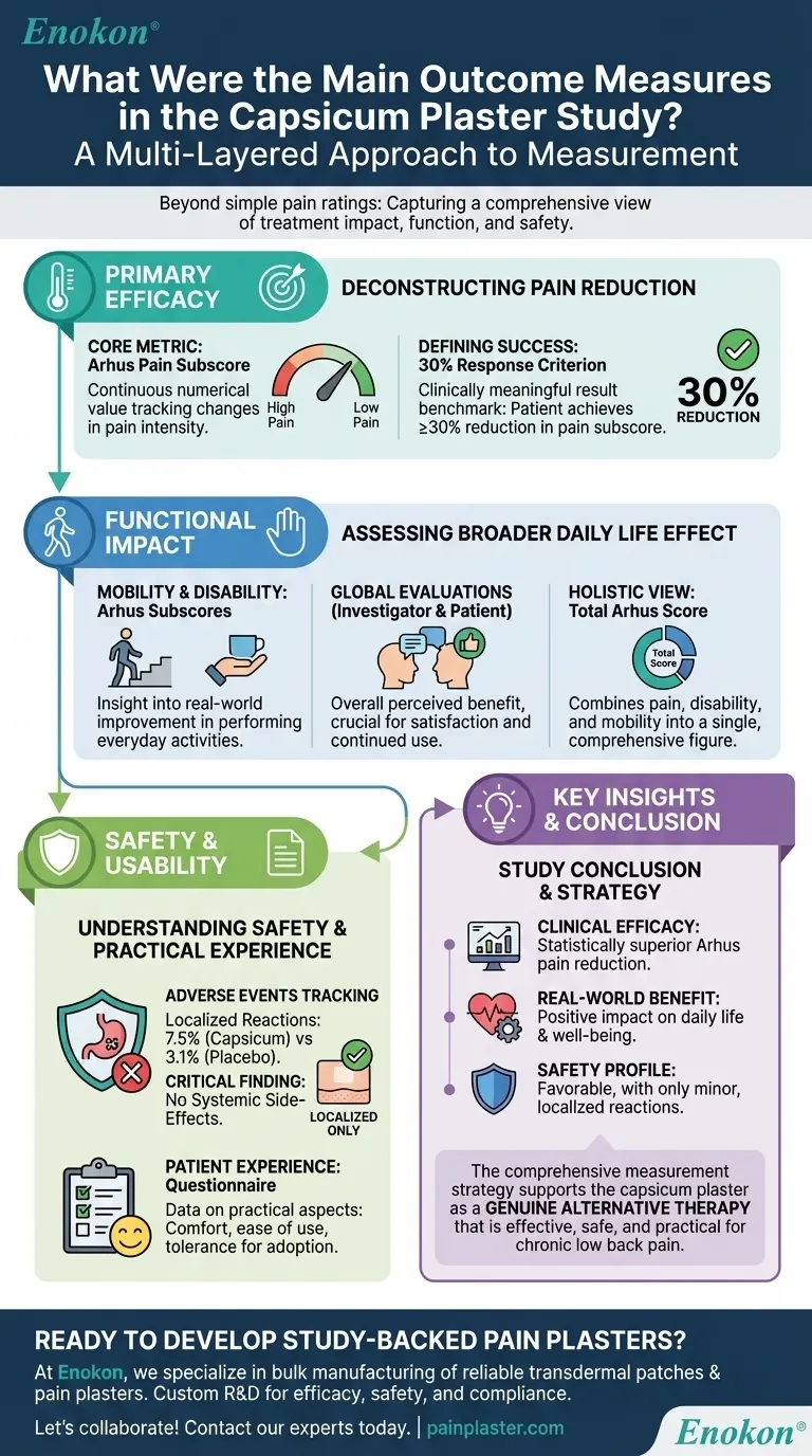 辣椒膏研究的主要结果指标是什么？主要疗效和安全性指标解释 图解指南