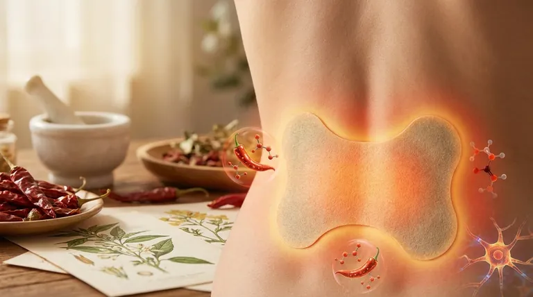 ¿Cómo actúa la capsaicina en el parche térmico medicamentoso?La ciencia del alivio del dolor