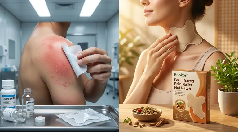 痛み止めパッチに含まれる有害な化学物質を避けるべき理由とは?リスクと安全な代替品