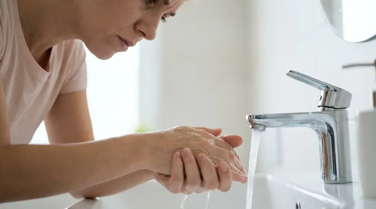 ブトランスパッチが手に触れた場合、どうすべきでしょうか?曝露を防ぐための緊急措置