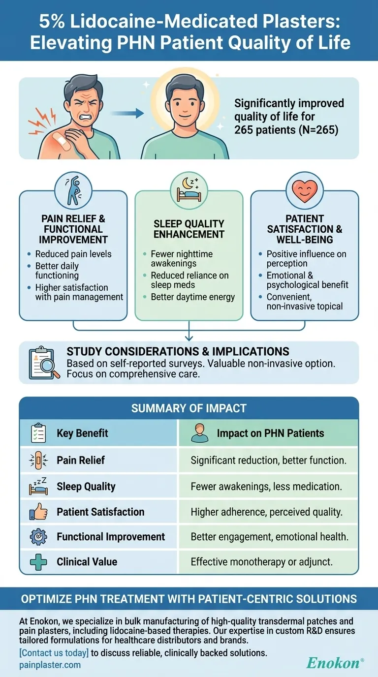Wie haben 5%ige Lidocain-Pflaster das Leben von Patienten mit postherpetischer Neuralgie verbessert? Visuelle Anleitung