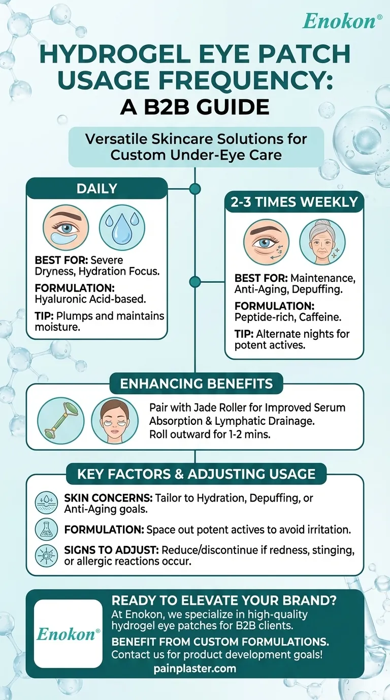 水凝胶眼贴多久使用一次？优化眼部护理程序 图解指南