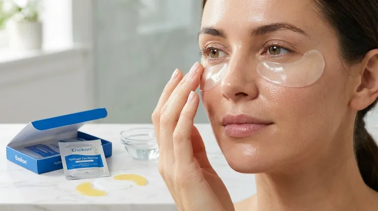 ハイドロジェルアイパッチのテクスチャーとデザインとは?快適さと科学が明るい瞳を実現