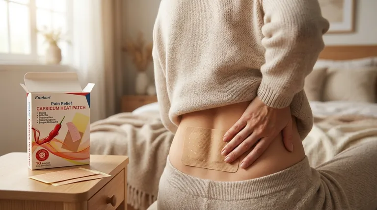 リリーバーパッチ貼付剤は何に使用されますか?関節や筋肉の不快感を和らげます。