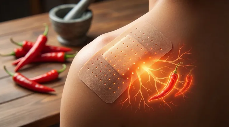 カプサイシンがリリーバーパッチにどのように作用するか?薬剤を使用しない疼痛緩和剤