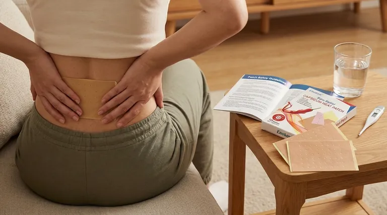 リリーバーパッチを使用する前に、どのような注意が必要ですか?安全に関する重要なヒント