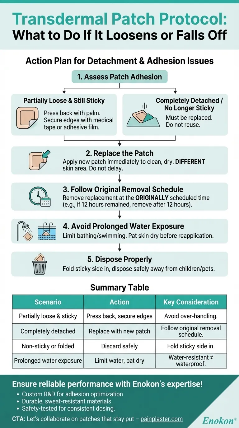 Что делать, если трансдермальный пластырь отклеился или отпал?Быстрые способы исправления и советы по замене Визуальное руководство