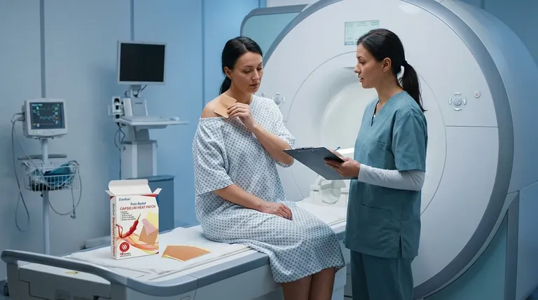 Que faut-il faire avant une IRM si l'on utilise le patch Reliever ?Mesures de sécurité essentielles