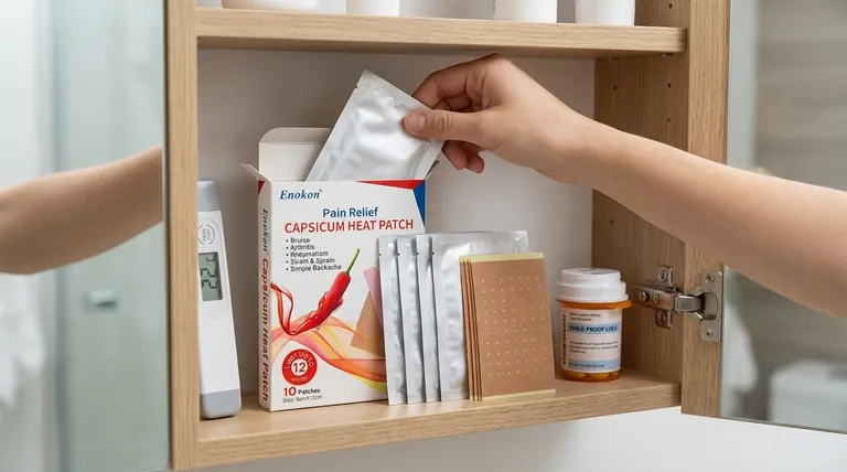 How should the Reliever Patch be stored? Best Practices for Safety & Efficacy