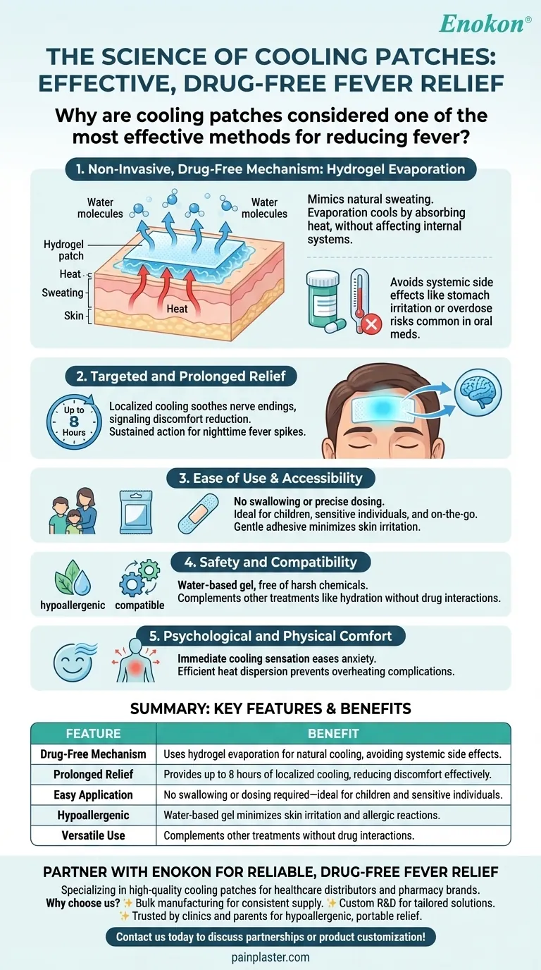 冷却パッチが最も効果的な解熱方法のひとつとされる理由とは？安全で薬剤を使わない救済 ビジュアルガイド