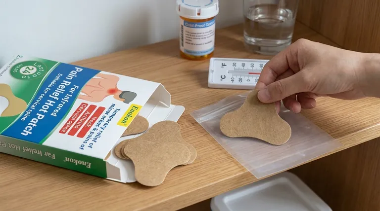 双氯芬酸皮肤贴剂应如何储存?安全性和有效性基本准则