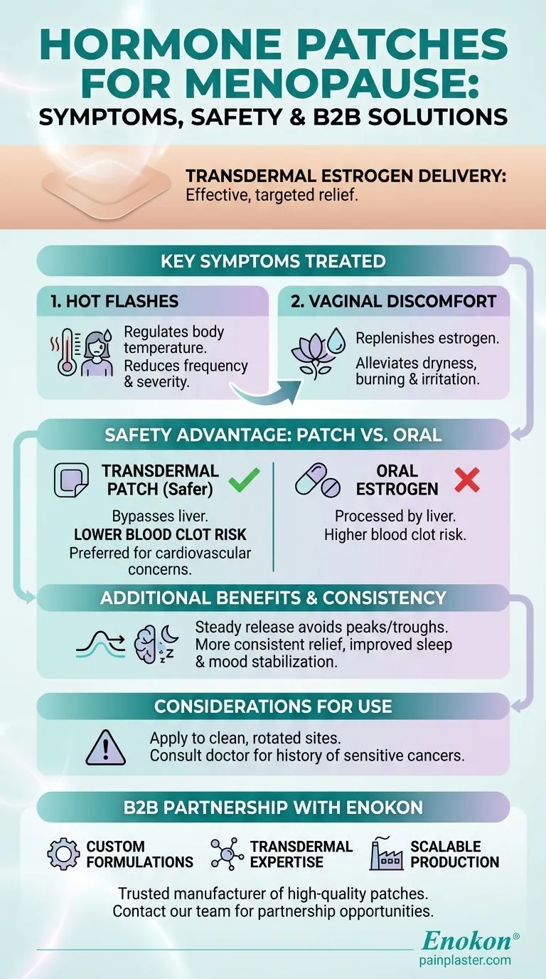 激素贴可以治疗哪些更年期症状？安全缓解潮热和阴道干燥 图解指南
