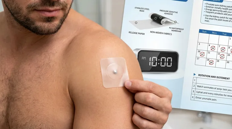 テストステロンパッチを貼付する際の注意点とは?効果的な使用のための重要な安全上のヒント