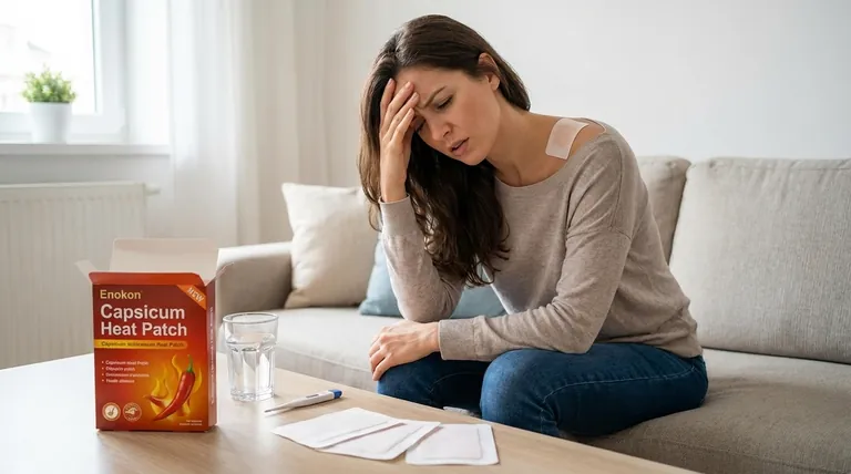 カプサイシンパッチで起こる可能性のある、あまり一般的でない副作用とは?まれな反応を理解する