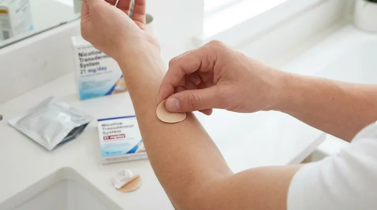 ニコチン経皮吸収パッチを貼るための推奨手順は?最大限の効果を得るための適切な使用