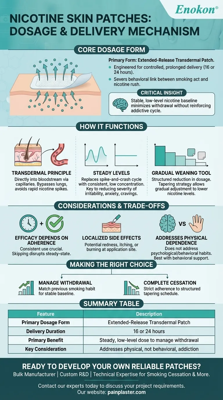 ¿Qué formas farmacéuticas existen para los parches cutáneos de nicotina?Descubra las mejores opciones para dejar de fumar Guía Visual