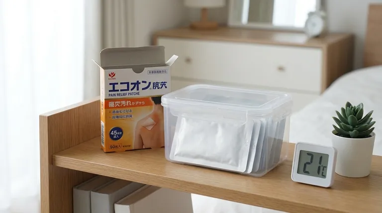 ニコチン皮膚パッチはどのように保管すべきか?安全性と有効性のための重要なヒント