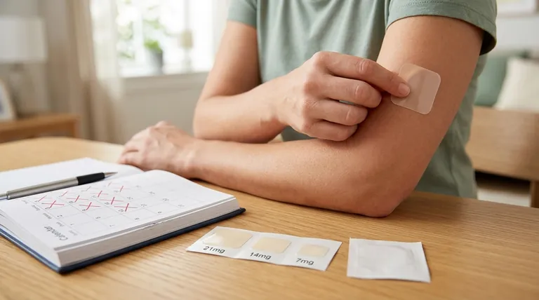 ニコチンパッチの適切な使用量はどのように決めるべきか?安全で効果的な禁煙ガイド