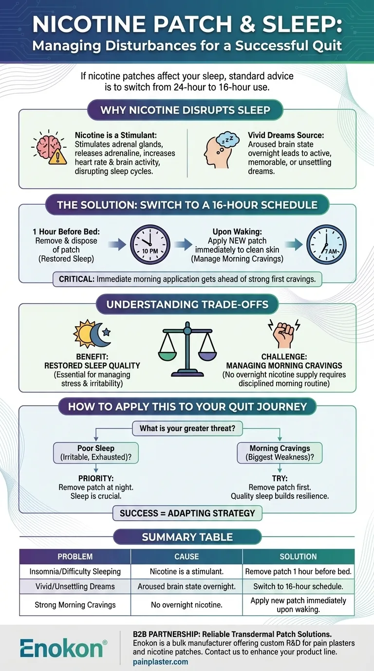 Что делать, если никотиновый пластырь влияет на сон?Советы экспертов для лучшего отдыха Визуальное руководство