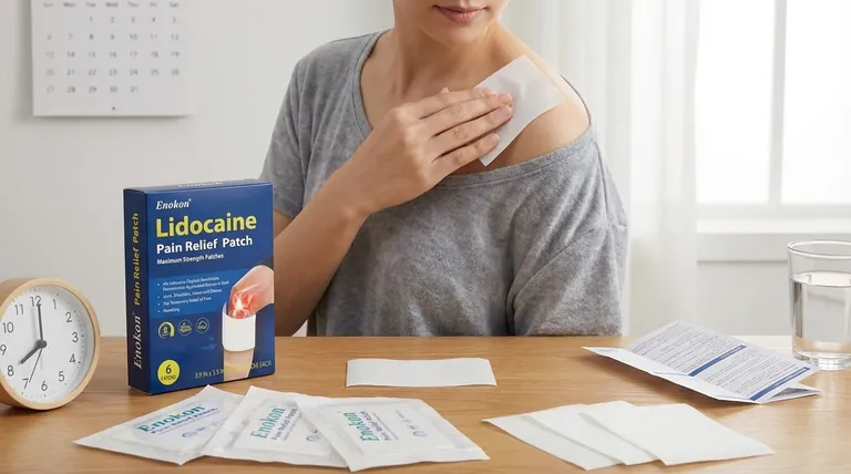 リドカインパッチの投与量の目安は?安全で効果的な痛み止めのヒント