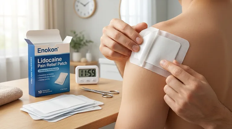 リドカインパッチの安全な貼り方は?効果的な鎮痛のための必須ステップ
