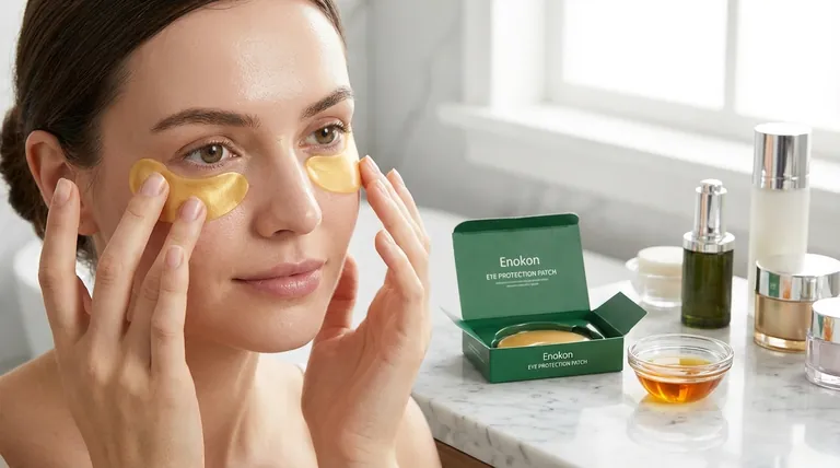 コラーゲンアイパッチはどのように貼るべきか?目の下を最大限に若返らせる専門家のアドバイス