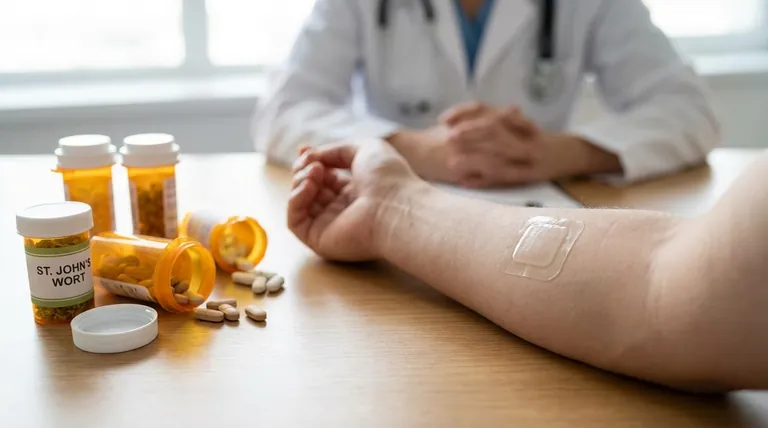 エストラジオールパッチと相互作用する薬は?主なリスクと安全に関するヒント