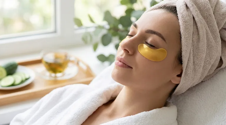 スキンケアにコラーゲンアイパッチを使う目的は?デリケートな目の下の肌を活性化&若返らせる