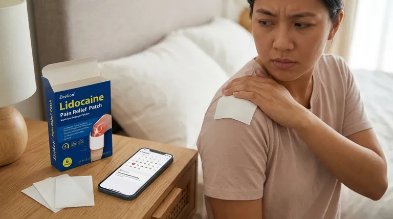 O que deve ser feito se uma dose de lidocaína tópica for esquecida?Passos seguros para gerir as aplicações falhadas