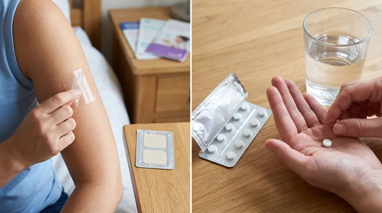 エストロゲンパッチとピルの違いは?正しいホルモン療法の選択