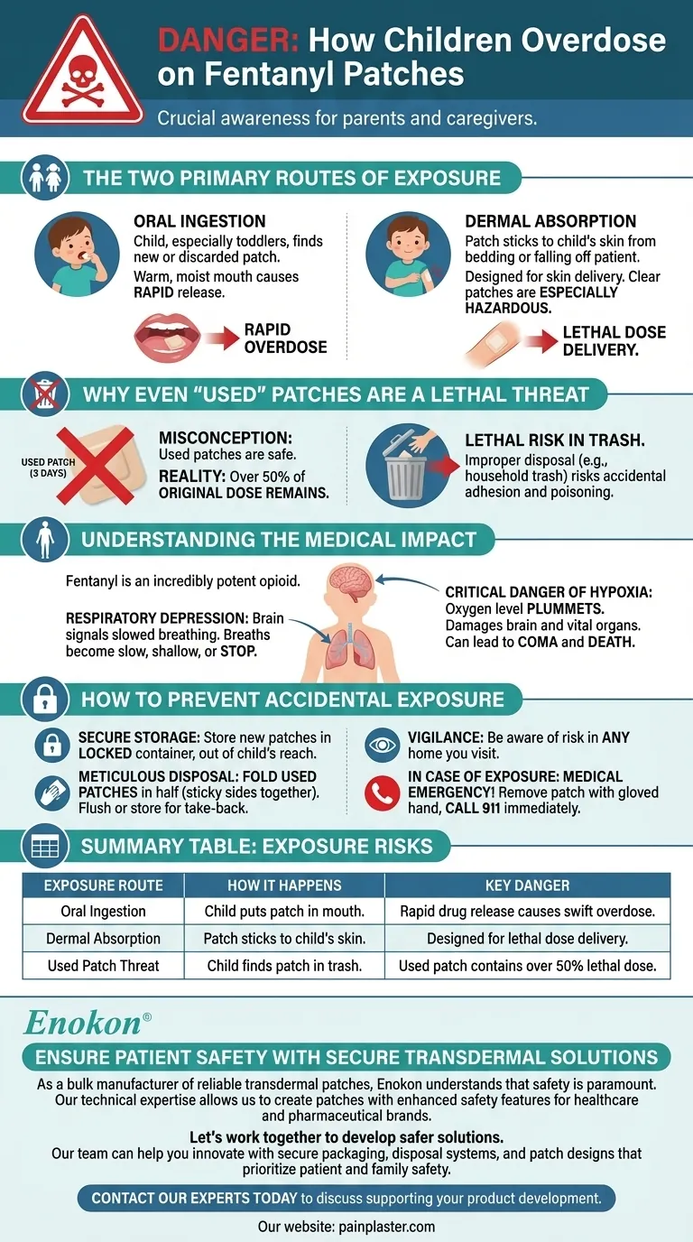 小児がフェンタニルパッチを過剰摂取する可能性は？リスクと予防のヒント ビジュアルガイド