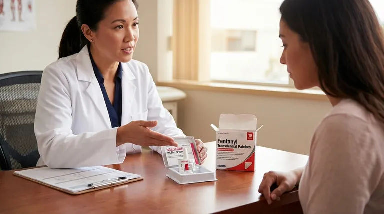 フェンタニルパッチ使用者へのナロキソンに関してFDAは何を推奨しているか?重要な安全ガイドライン