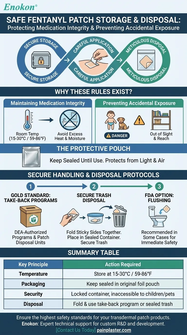 フェンタニルパッチはどのように保管すべきですか？安全性と保管に関する重要なヒント ビジュアルガイド