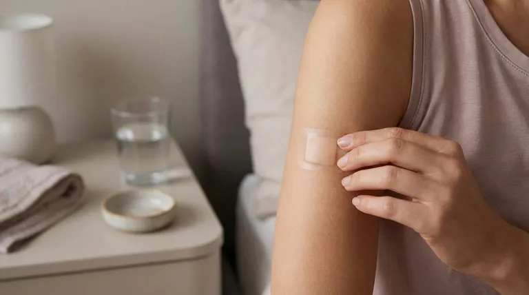 HRTパッチとは?ホルモン療法の利点と注意点