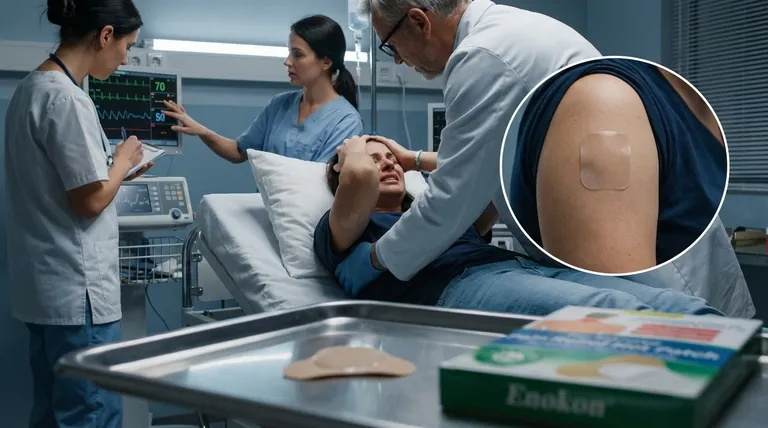 ニトログリセリン経皮吸収型製剤の過剰摂取の症状は?生命を脅かす徴候の認識