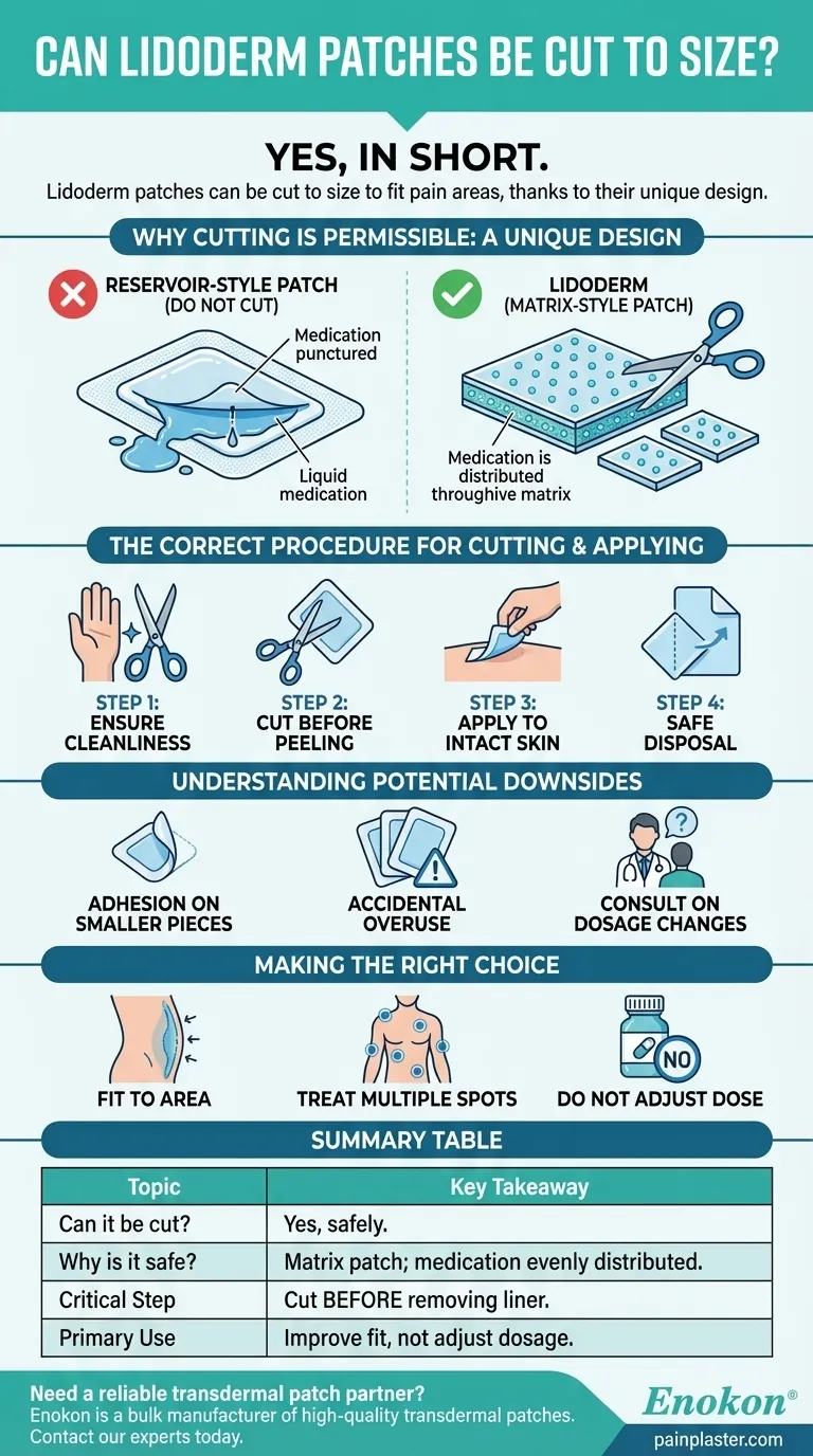 リドダームパッチはサイズに合わせてカットできますか？安全な取り扱いとカスタマイズのヒント ビジュアルガイド