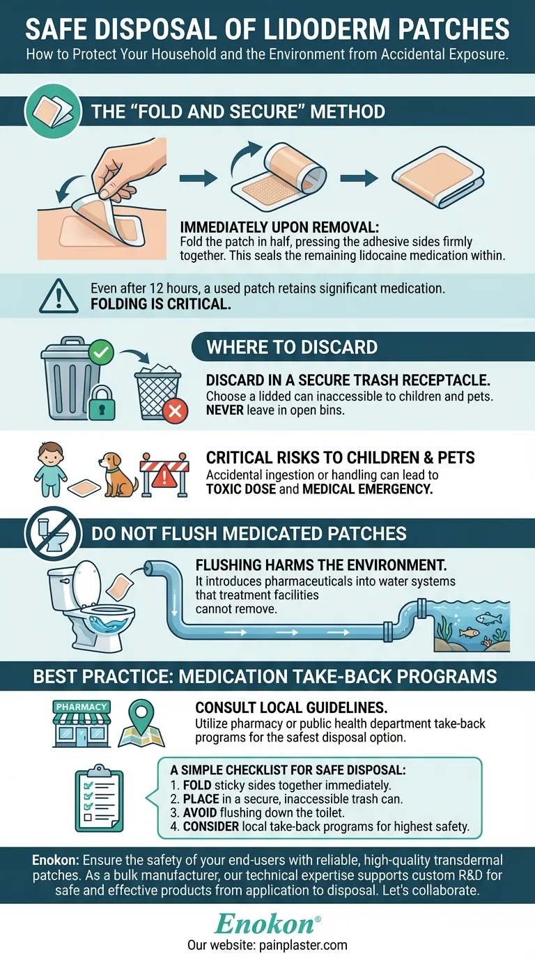 使用済みリドダームパッチはどのように廃棄すればよいですか？あなたの家族と環境を守るための安全な廃棄のヒント ビジュアルガイド