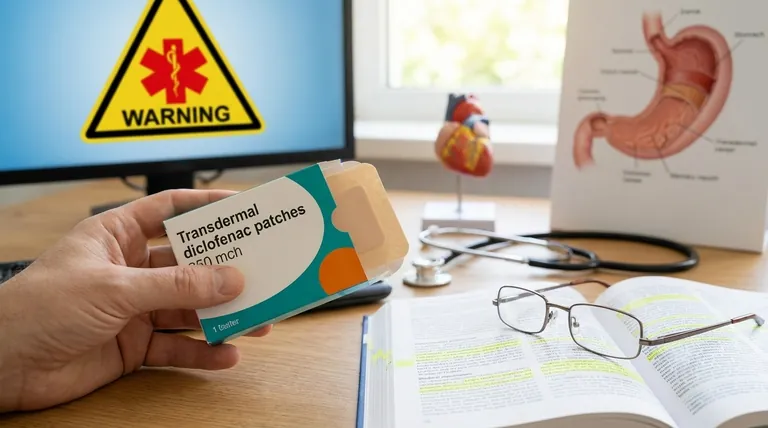 ジクロフェナク経皮使用に関する重要な警告とは?主なリスクと安全に関するヒント