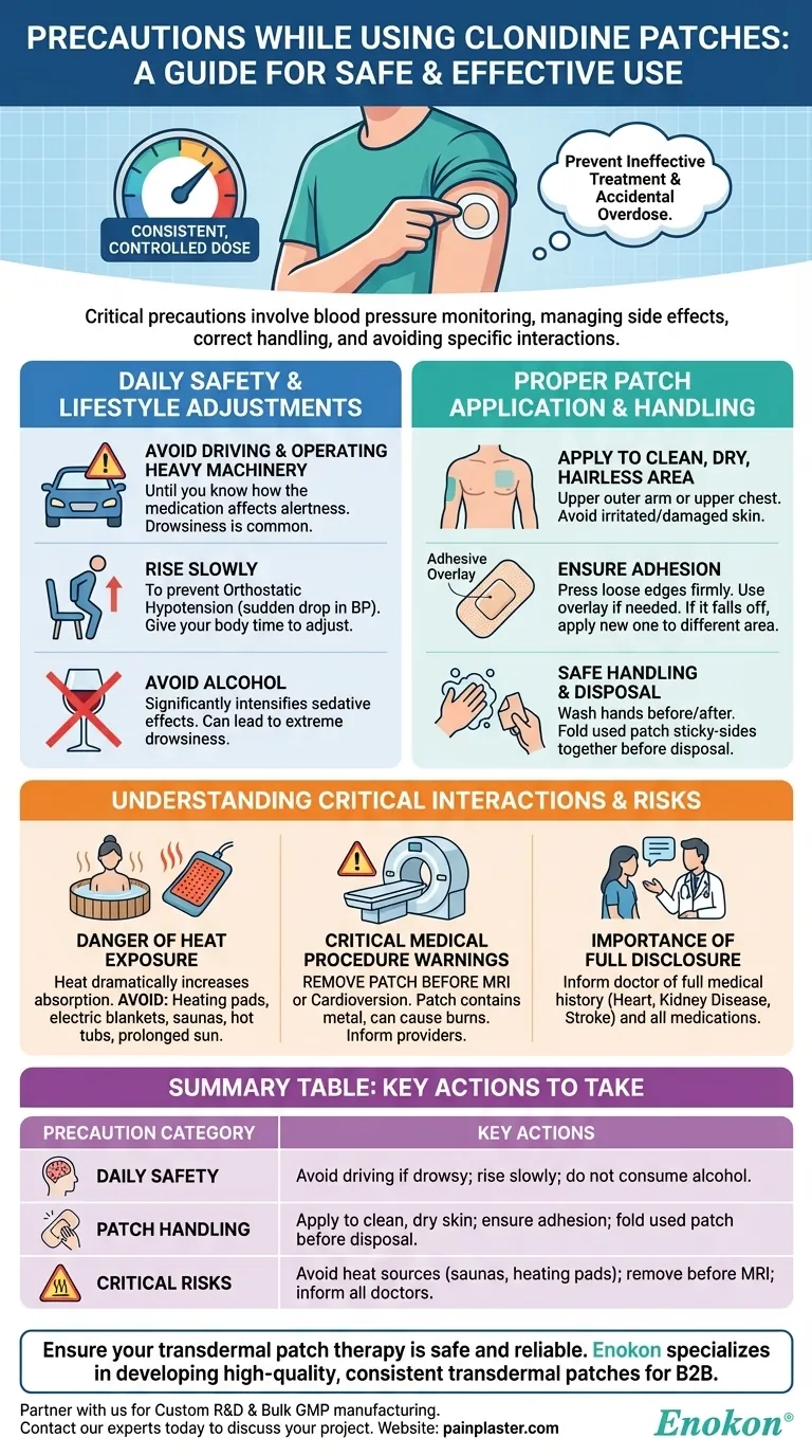 使用氯硝西泮贴剂时有哪些注意事项？有效治疗的基本安全提示 图解指南
