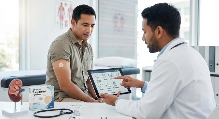 テストステロンパッチを使用する前に報告すべき病状とは?安全なホルモン療法のために