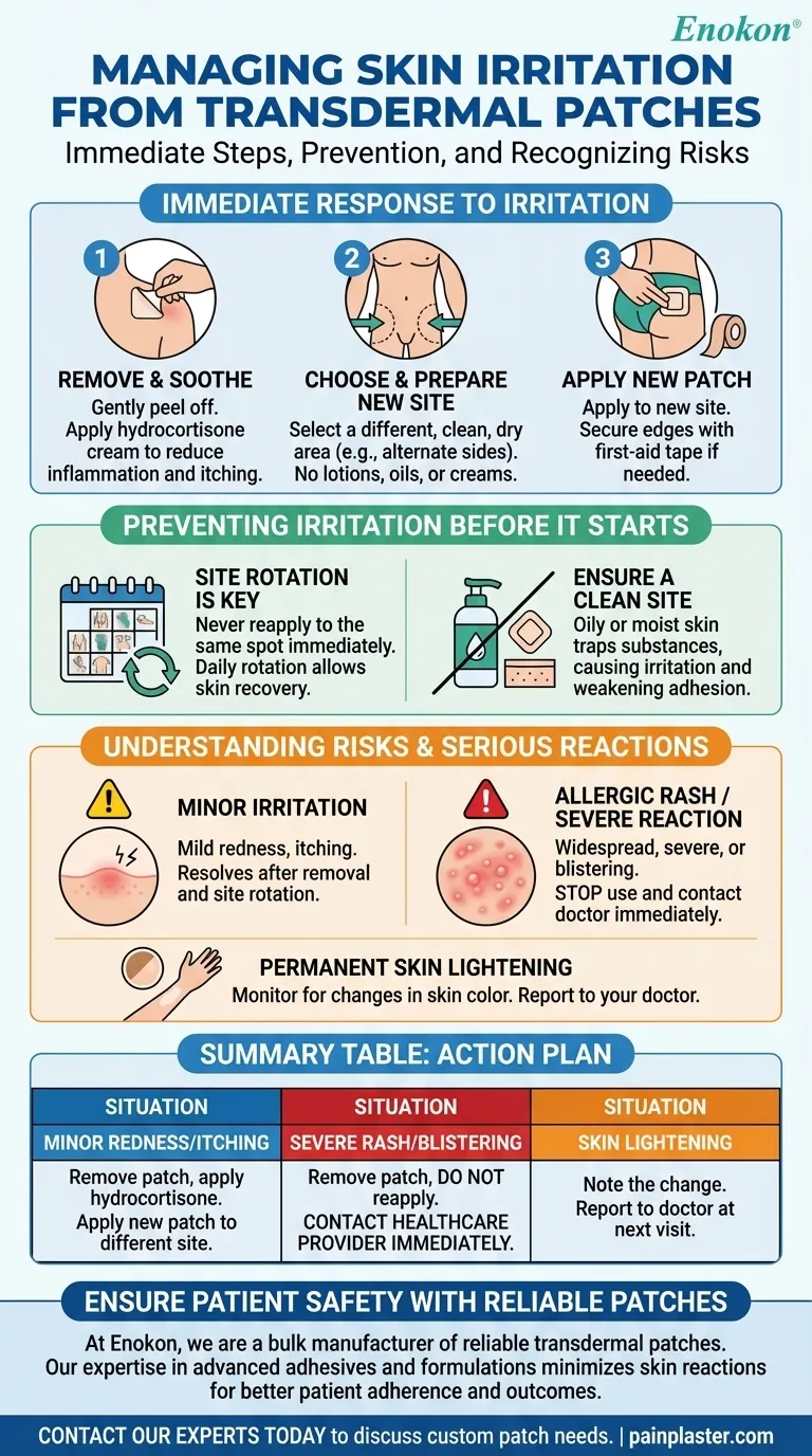 如果贴片引起皮肤过敏，该怎么办？快速缓解和预防小贴士 图解指南
