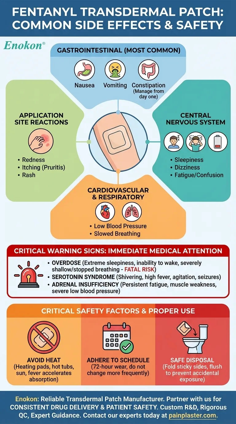 経皮吸収型フェンタニルの一般的な副作用とは？リスクと安全のヒント ビジュアルガイド