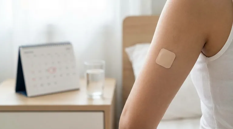 Como é que o adesivo contracetivo afecta os períodos menstruais?Regulação hormonal e controlo do ciclo